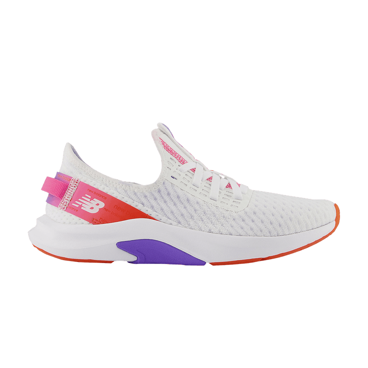 New Balance Wmns DynaSoft Nergize Sport v2 'White Hi-Pink' — White/Hi-Pink/Poppy