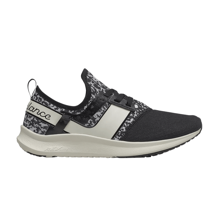 New Balance Wmns Nergize Sport 'Black Camo' — Black/Sea Salt