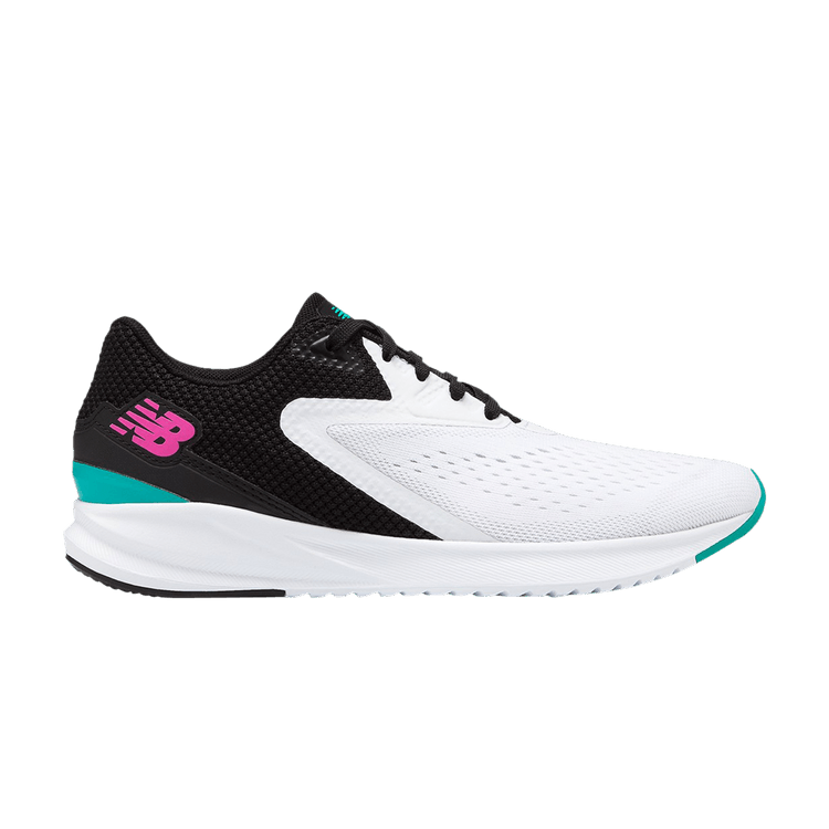New Balance Wmns FuelCell Vizo Pro Run 'White Black' — White/Black