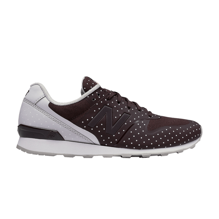 New Balance Wmns 996 Wide 'Burgundy Polka Dots' — Burgundy