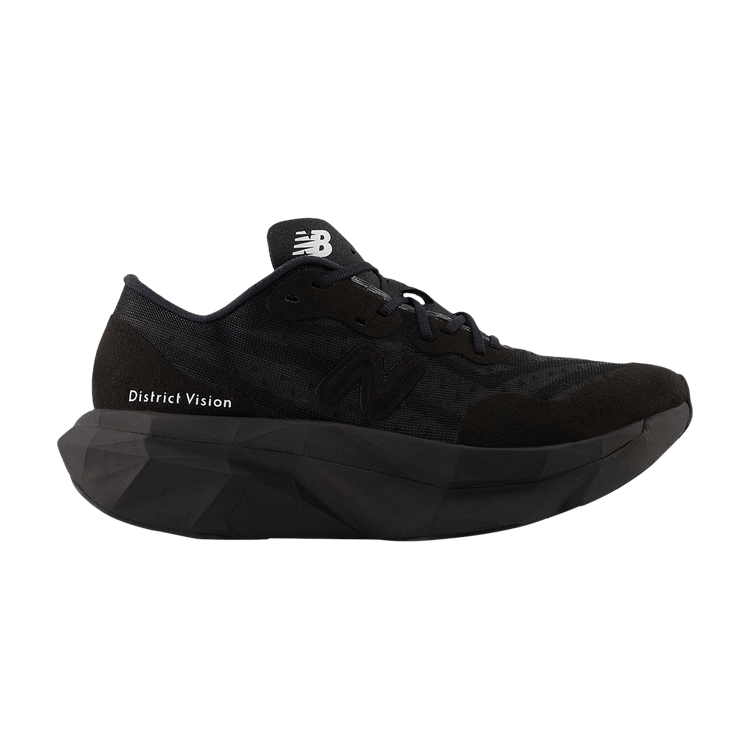 New Balance District Vision x Wmns FuelCell SuperComp Elite v4 'Black' — Black/White