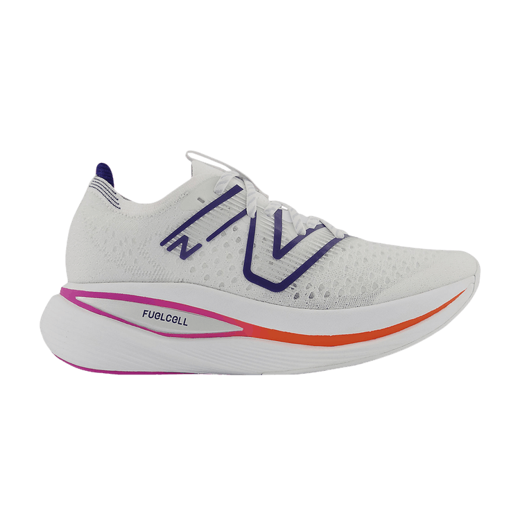 New Balance Wmns FuelCell SuperComp Trainer Wide 'White Blue Magenta' — White/Victory Blue/Magenta Pop