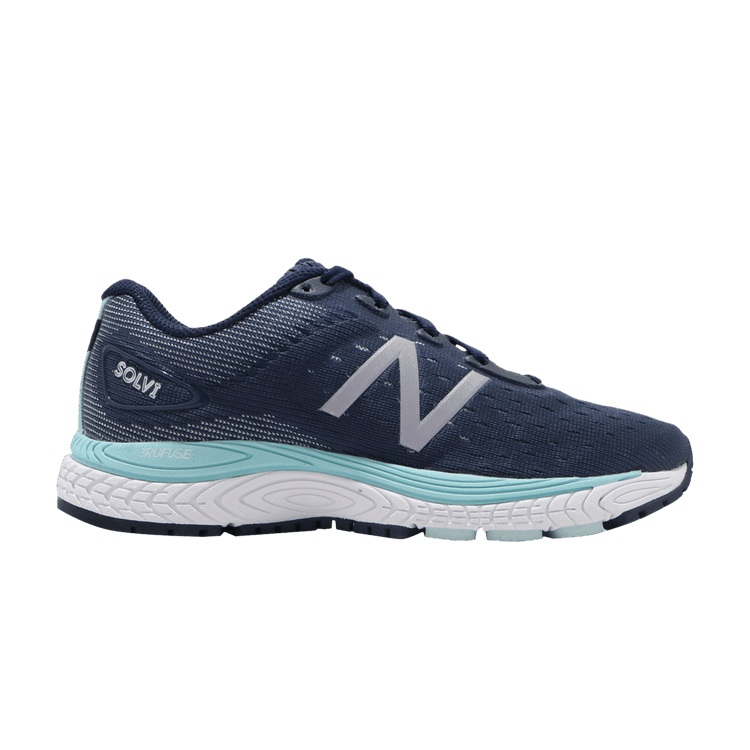 New Balance Wmns Solvi V2 Wide 'Navy White' — Navy/White