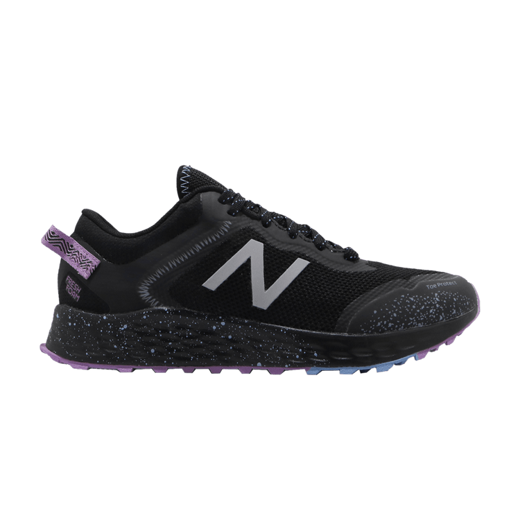 New Balance Wmns Fresh Foam Arishi Wide 'Black Purple' — Black/Purple