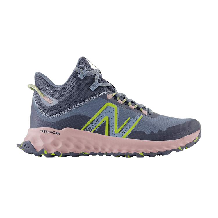 New Balance Wmns Fresh Foam Garoé Mid 'Arctic Grey Orb Pink' — Arctic Grey/Orb Pink/Limelight