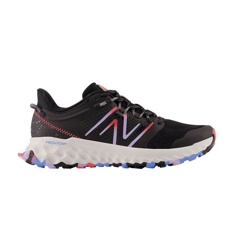New Balance Wmns Fresh Foam Garoé 'Black Cyber Lilac' — Black/Cyber Lilac/Electric Red