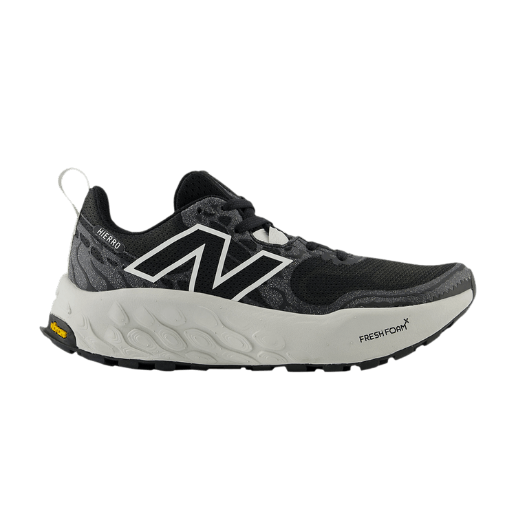 New Balance Wmns Fresh Foam X Hierro v8 'Black Grey Matter' — Black/Sea Salt/Grey Matter