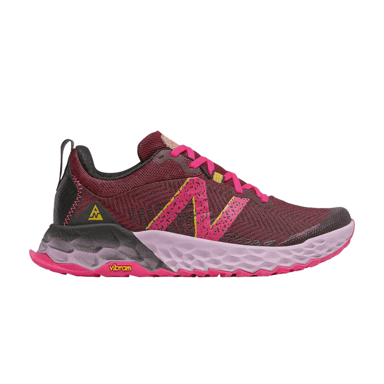New Balance Wmns Fresh Foam Hierro v6 Wide 'Garnet Pink Glow' — Garnet/Pink Glow