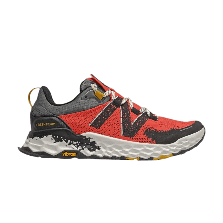 New Balance Wmns Fresh Foam Hierro v5 'Toro Red Black' — Toro Red/Black/Chromatic Yellow