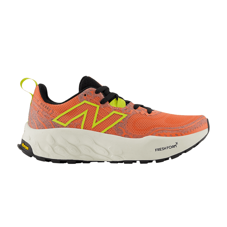 New Balance Wmns Fresh Foam X Hierro v8 Wide 'Gulf Red Tea Tree' — Gulf Red/Tea Tree/Angora