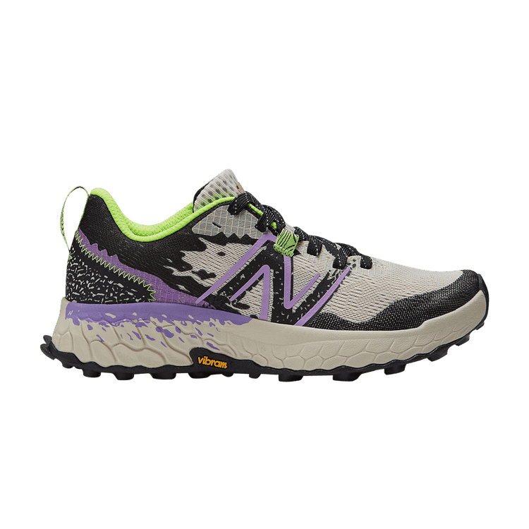 New Balance Wmns Fresh Foam X Hierro v7 'Electric Purple Pixel Green' — Moonbeam/Electric Purple