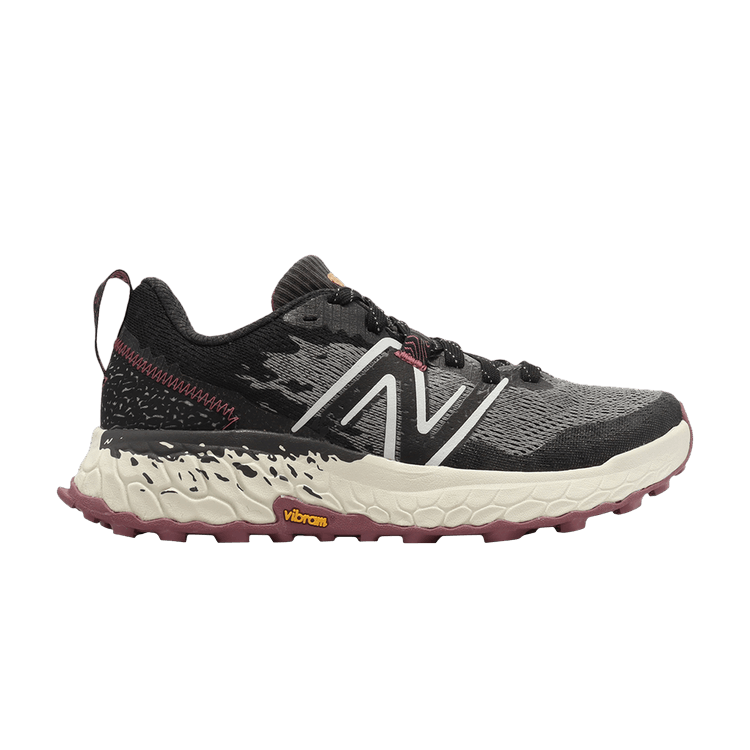 New Balance Wmns Fresh Foam X Hierro v7 Wide 'Castlerock Raisin' — Castlerock/Raisin