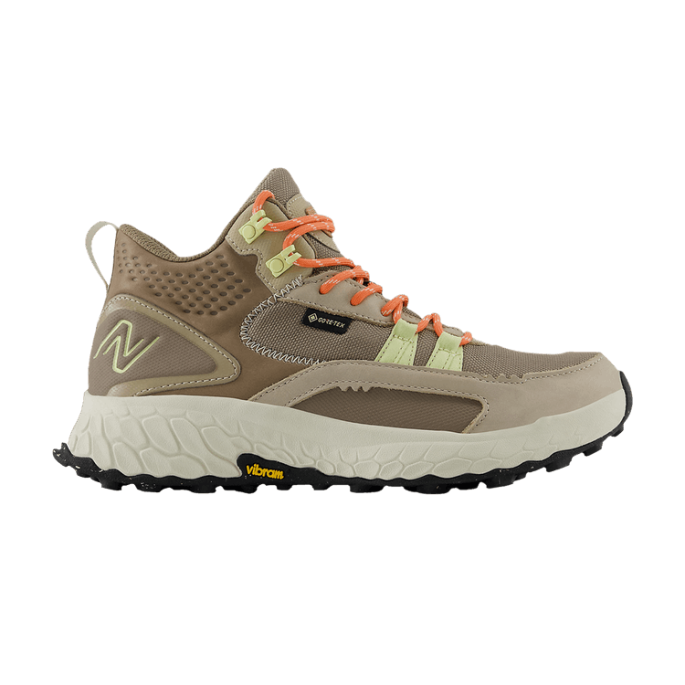 New Balance Wmns Fresh Foam X Hierro Mid GORE-TEX 'Linen Mushroom' — Linen/Mushroom/Gulf Red