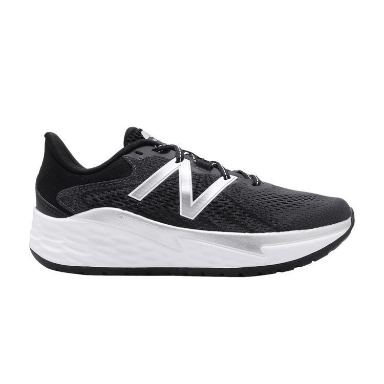 New Balance Wmns Fresh Foam Evare Wide 'Black White Silver' — Black/White/Silver