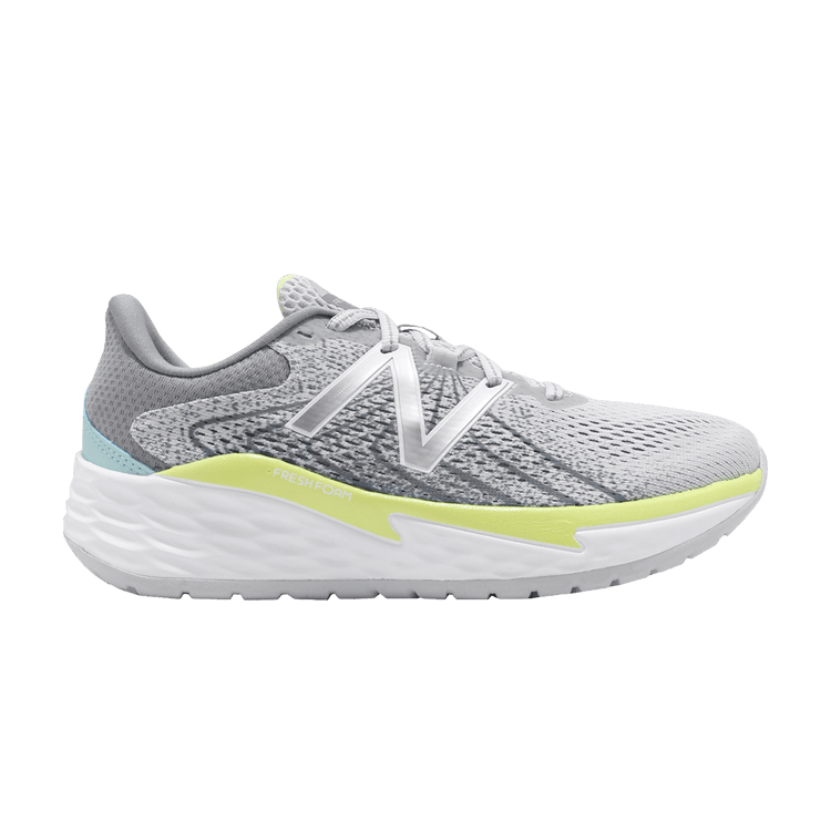 New Balance Wmns Fresh Foam Evare Wide 'Grey Yellow Silver' — Grey/Yellow/Silver