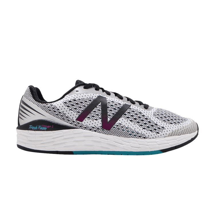 New Balance Wmns Fresh Foam Vongo v2 Wide 'White' — White/Black