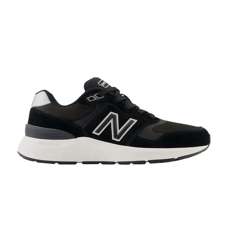 New Balance Wmns Fresh Foam 880v6 Wide 'Black Metallic Silver' — Black/Metallic Silver