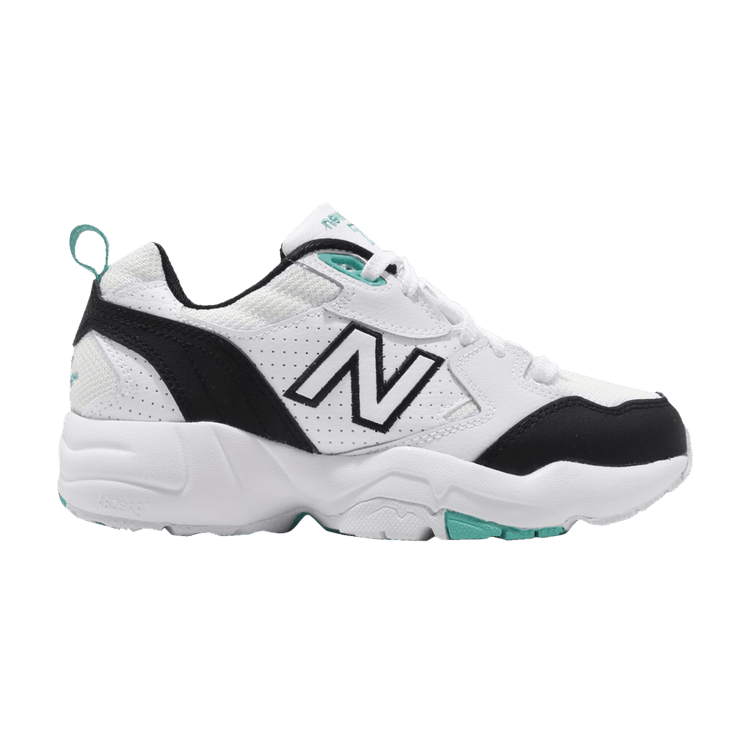 New Balance Wmns 708 Wide 'White Black' — White/Black