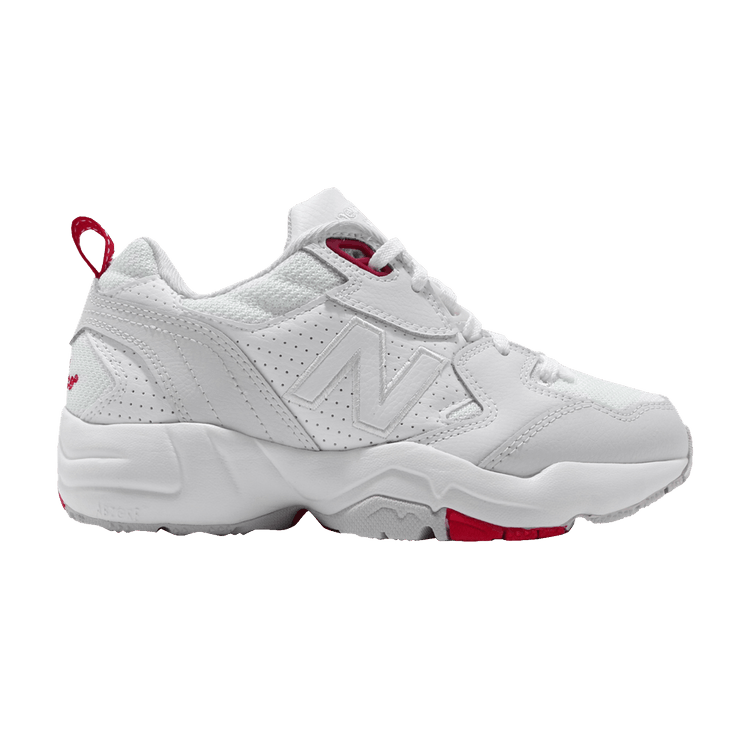 New Balance Wmns 708 Wide 'White Red' — White/Red