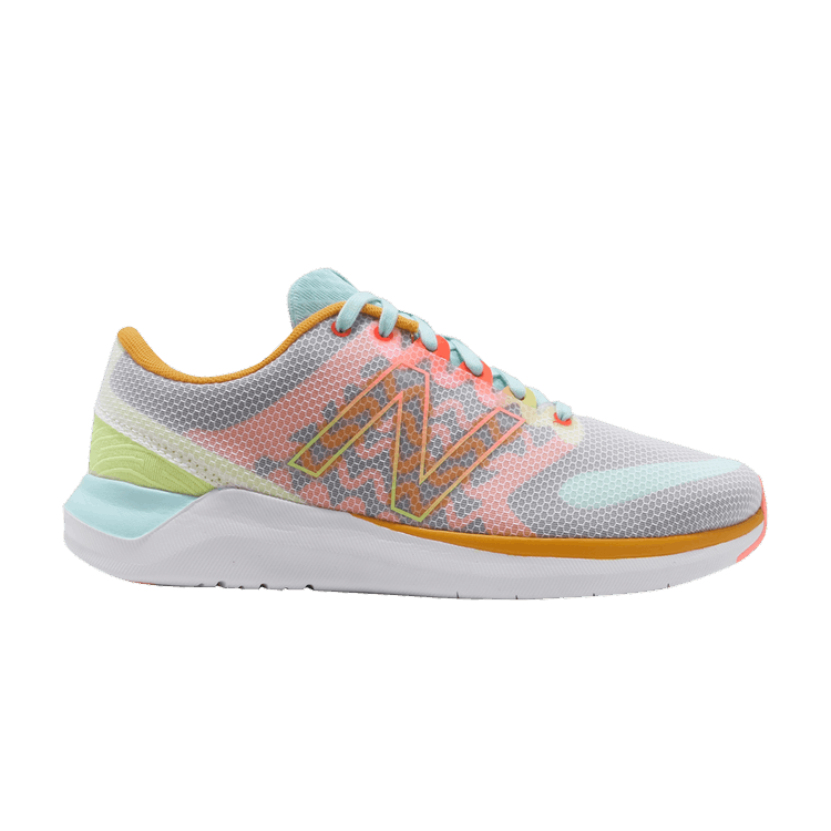 New Balance Wmns 715v4 Wide 'Orange' — Orange/Turquoise/White