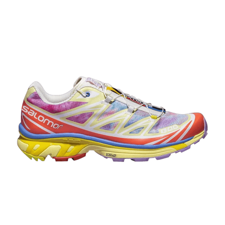 Salomon XT-6 'Mt. Siguniang' — Yellow Iris/Living Coral/Vanilla Ice
