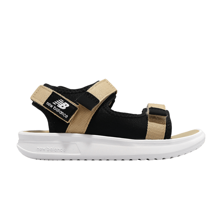 New Balance 750 Sandal Kids Wide 'Beige Black' — Beige/Black