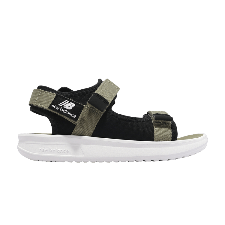 New Balance 750 Sandal Kids Wide 'Green Black' — Green/Black
