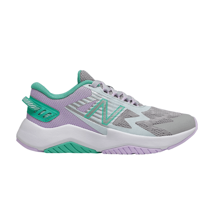 New Balance Rave Run Big Kid Wide 'Rain Cloud Astral Glow' — Rain Cloud/Astral Glow/Summer Jade