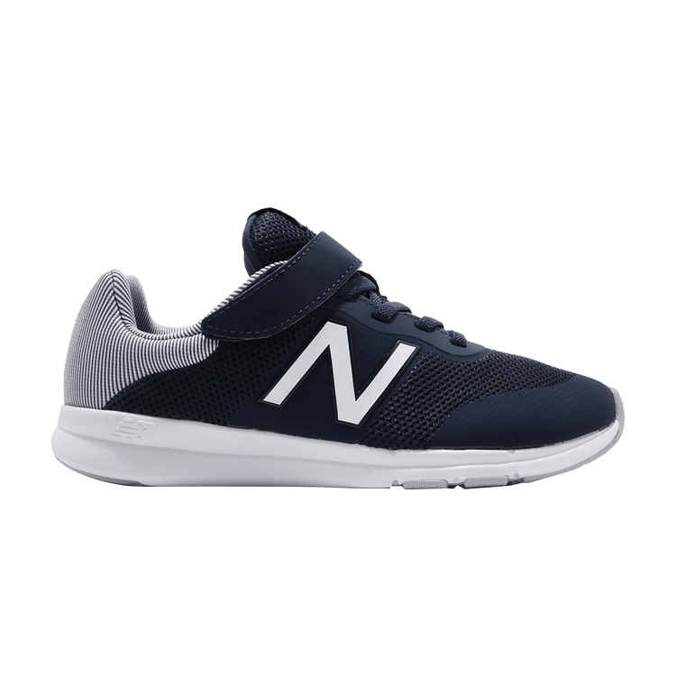 New Balance Premus Kids Wide 'Navy White' — Navy/White