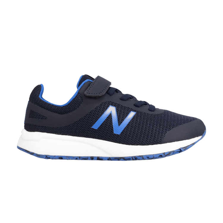 New Balance 455 Kids Wide 'Navy White' — Navy/White