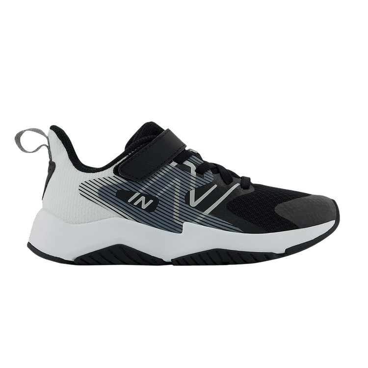 New Balance Rave Run v2 Bungee Lace Big Kid 'Black White' — Black/White