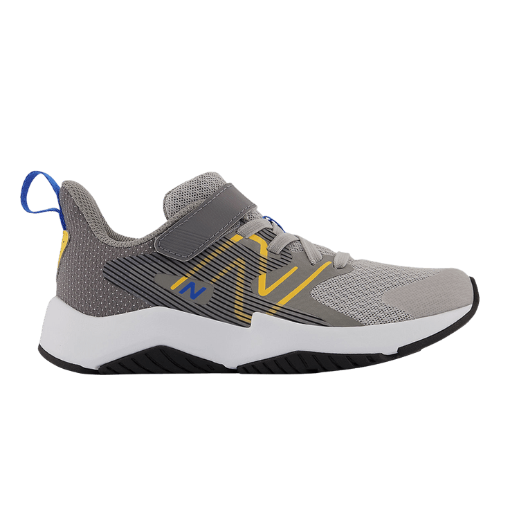 New Balance Rave Run v2 Bungee Lace Big Kid 'Rain Cloud Marblehead' — Rain Cloud/Vibrant Apricot/Marblehead