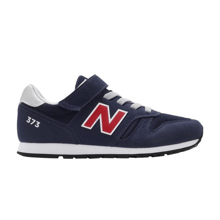 New Balance 373 Kids Wide 'Navy' — Navy/Red