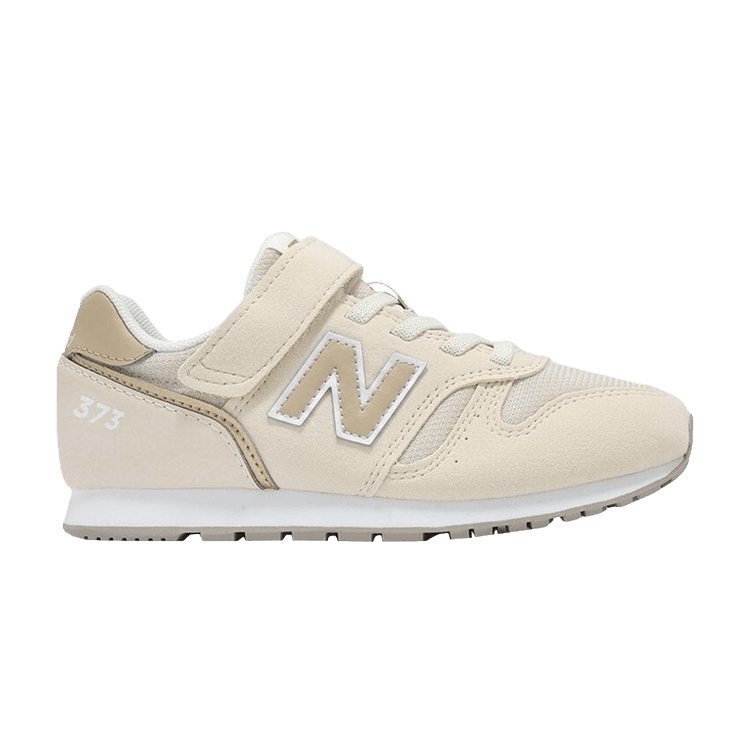 New Balance 373 Wide' Ivory Beige' — Ivory/Beige