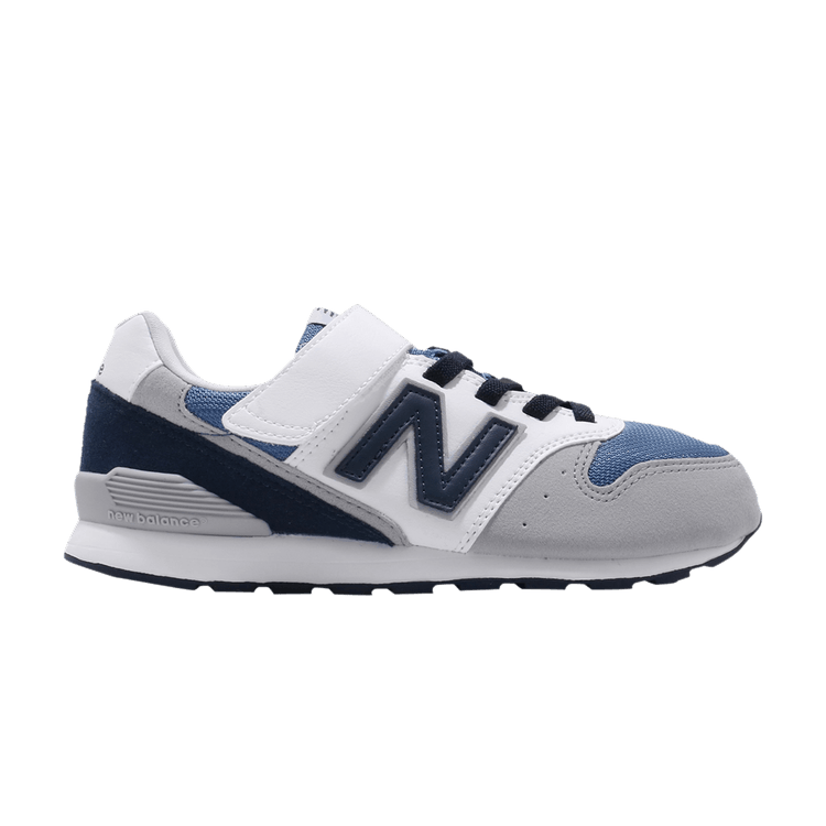 New Balance 996 Kids Wide 'Grey Blue' — White/Grey/Blue