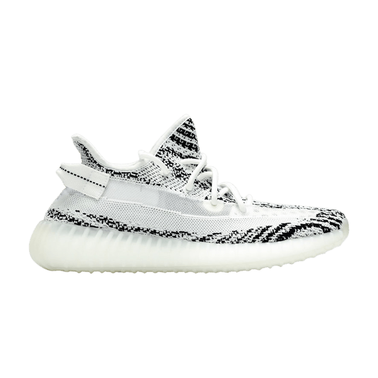 Adidas Yeezy Boost 350 V2 'Zebra' Sample — White/Core Black/Red