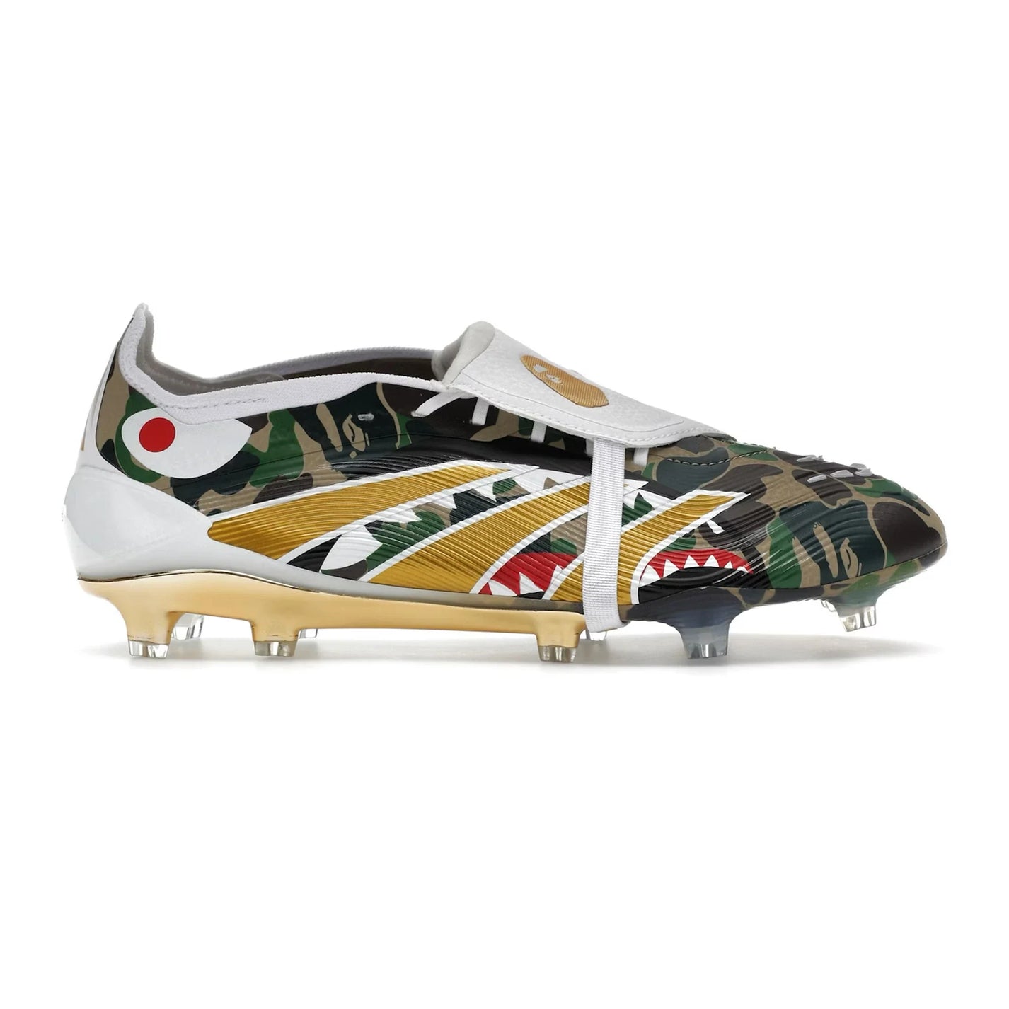 Adidas Predator Elite Foldover Tongue FG Bape 'Green Camo' (2025)