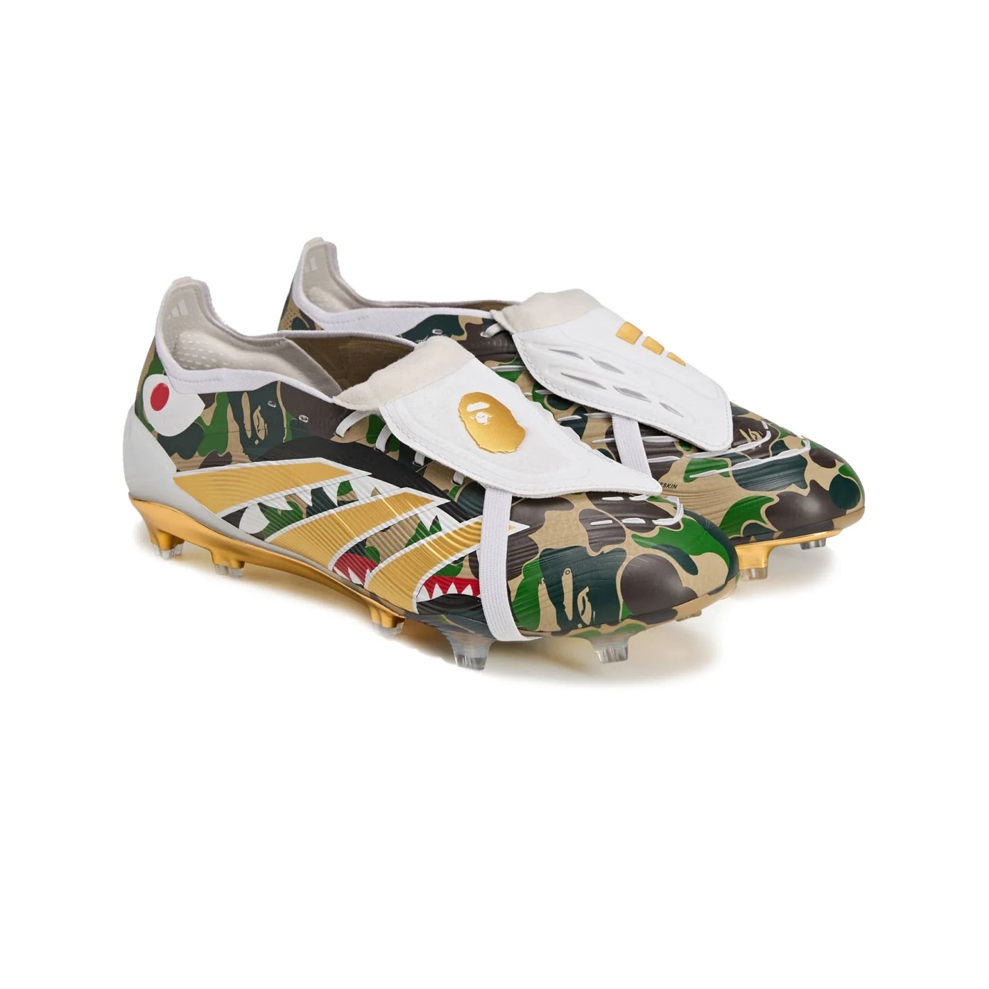 Adidas Predator Elite Foldover Tongue FG Bape 'Green Camo' (2025)