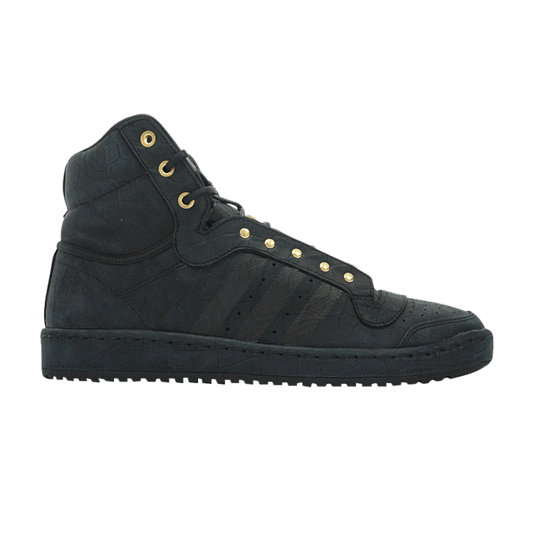 2 Chainz x adidas Top Ten Hi '2 Good To Be T.R.U.' — Black1/Black1/Black1