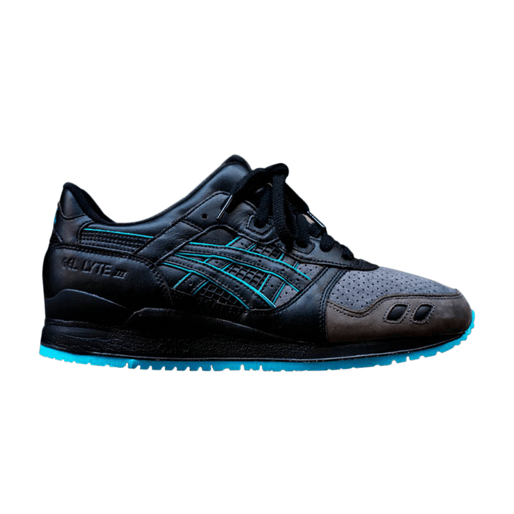 Ronnie Fieg x ASICS Gel Lyte 3 'Leatherback' — Black/Grey/Teal