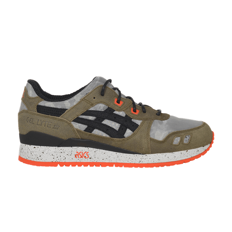 Bait x ASICS Gel Lyte 3 'Guardian' — Dark Olive/Black