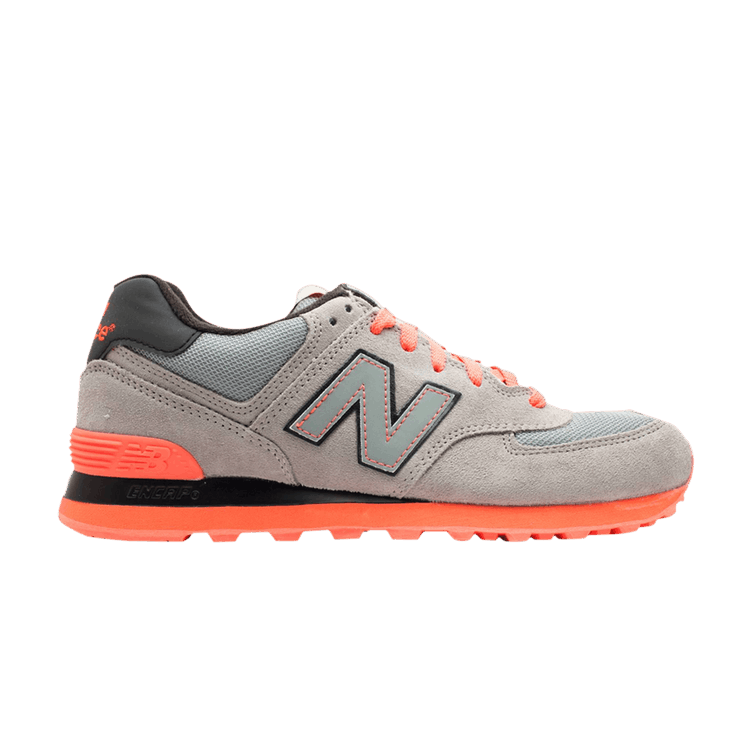 New Balance Ml574 — grey/black-infrared