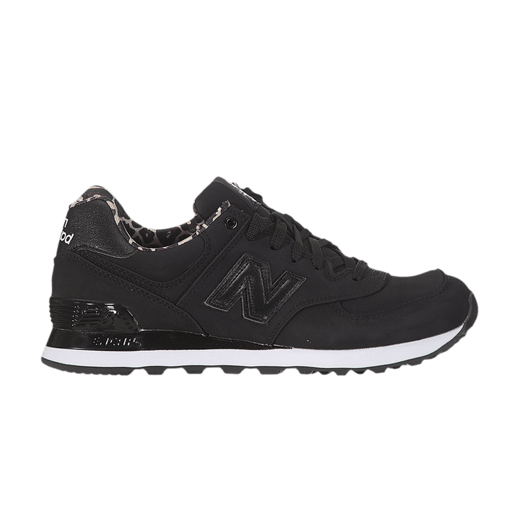 New Balance Wl574 'Leopard' — black/multi